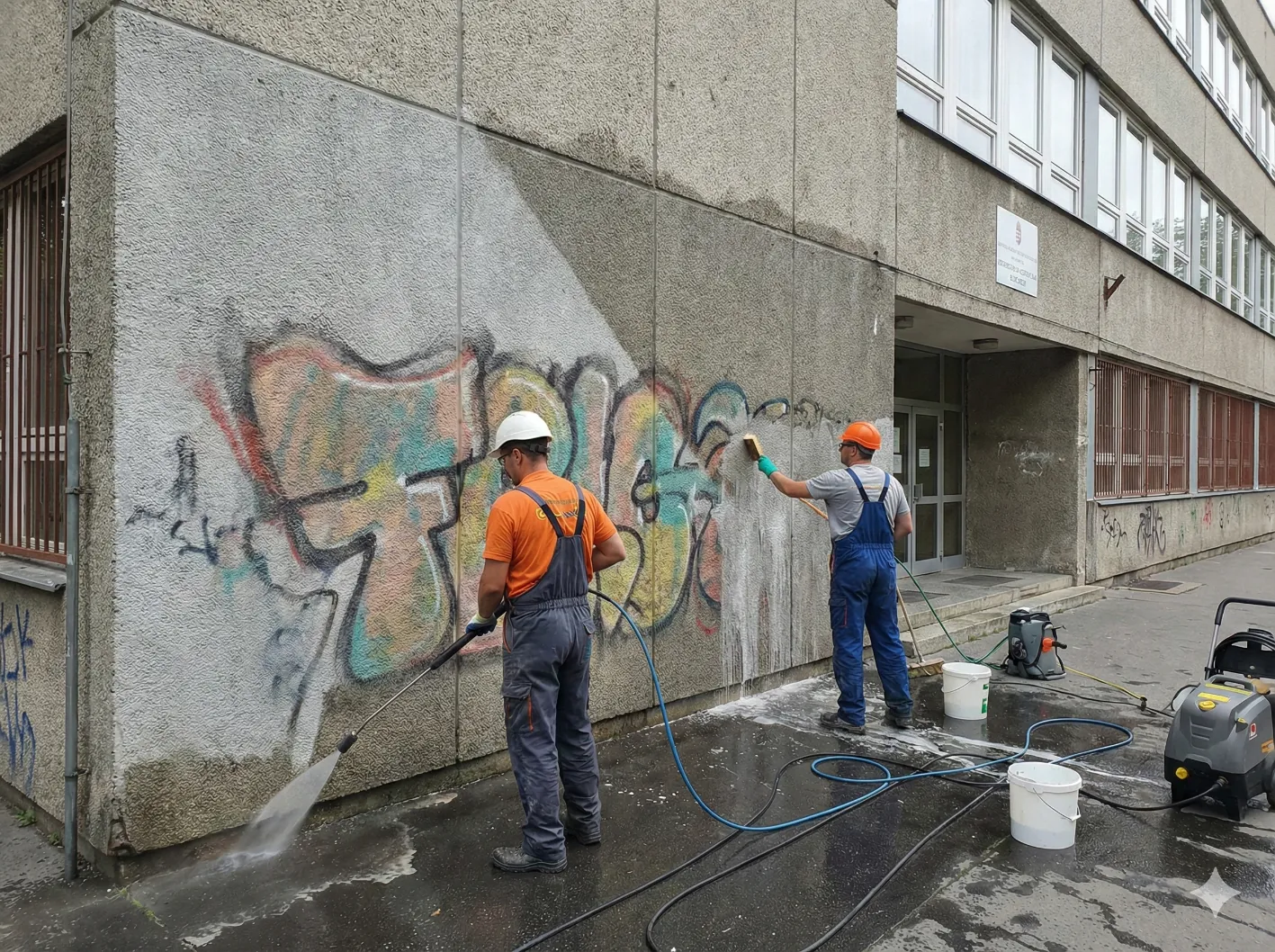 Graffiti eltávolítás